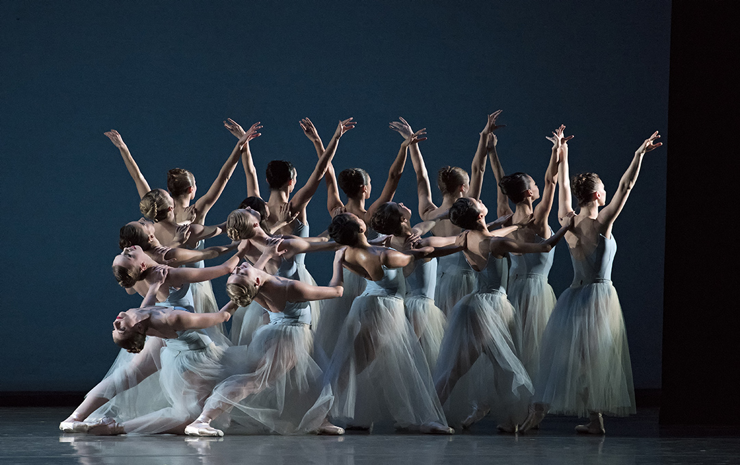 Miami City Ballet, Serenade, photo by Gene Schiavone