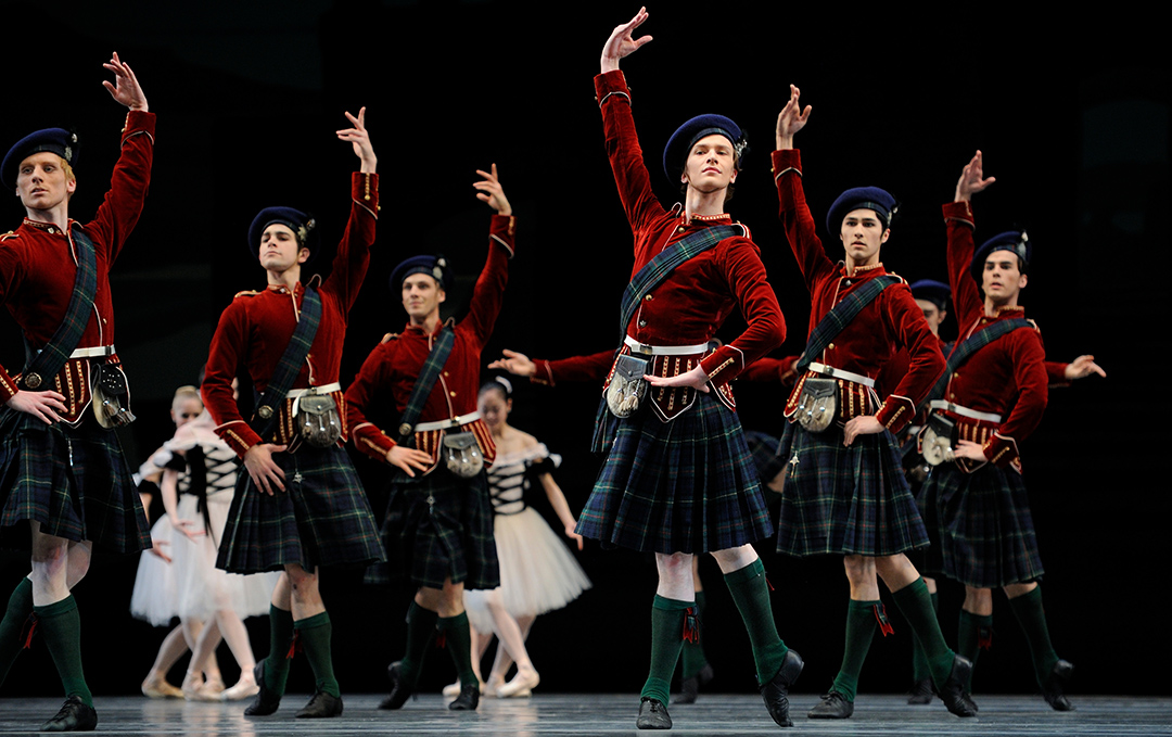 San Francisco Ballet, Scotch Symphony, photo by Erik Tomasson