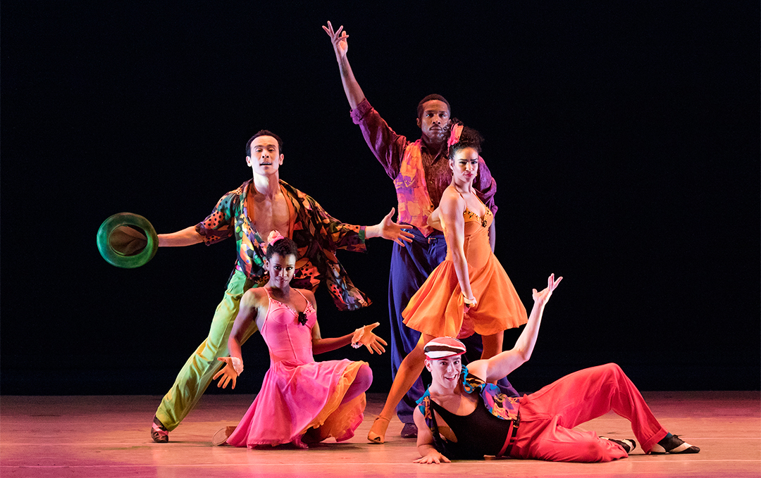 Alvin Ailey American Dance Theater in Billy Wilson's The Winter in Lisbon. Photo by Paul Kolnik 2